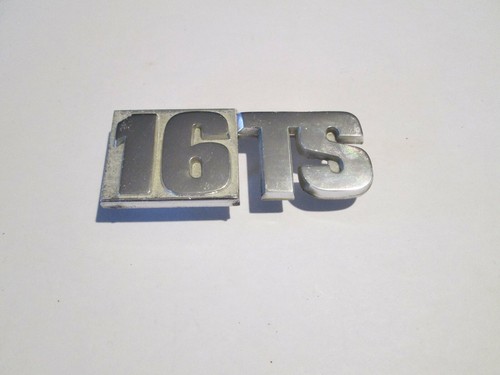 Sigle insigne logo aluminium