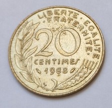 Pièce de monnaie 20 centimes