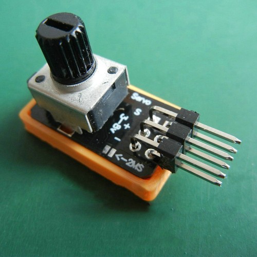 Mini servo tester - 3-8v, dual