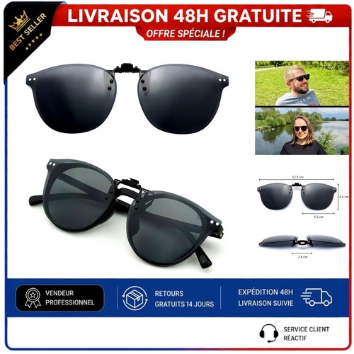 Clip solaire polarisé