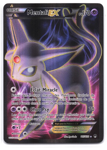 Carte pokémon mentali - carte,