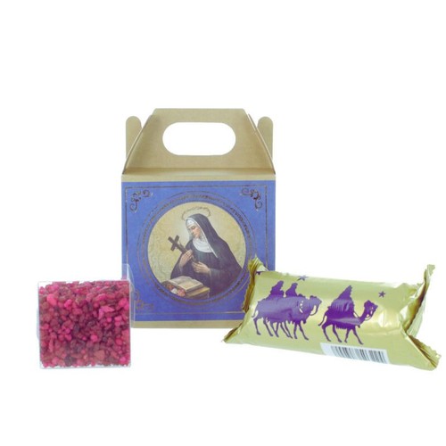 Encens boite avec charbon - encens,