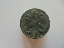 Ancien bouton plat 1er