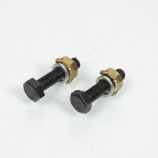 Paire de vis de pot d'échappement noire pour mobylette Peugeot 103 version 2