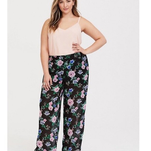 Torrid black floral - black, on
