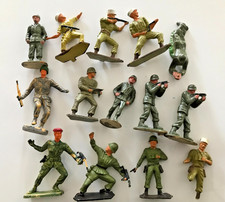 Figurine 1/32 WW2 lot soldats  MILITAIRE JOUET BAZAR plastique rigide