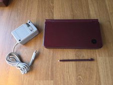 Nintendo DSi LL XL DS Wine Red