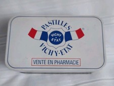 Ancienne Boite Pastilles Vichy Etat 