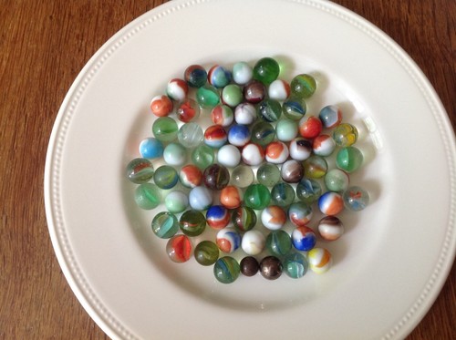 Billes anciennes verre - billes,