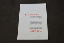 Ancienne Machine À Imprimer ELKA-A-2 Pour Imprimerie Publicité Collectionneur