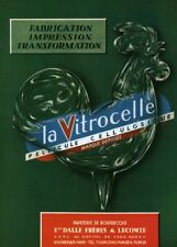 Publicité ancienne la Vitrocelle Ets Dalle Frères & Lecomte 1960  issue magazine