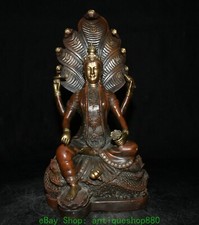 30CM Old Tibet Tibetan Bronze