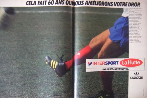Publicité intersport hutte - la,
