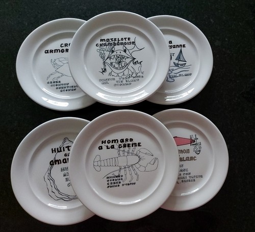 Assiettes porcelaine - 6,