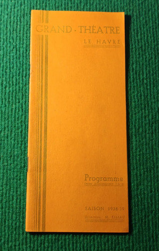 Programme grand theatre - grand-theatre, le