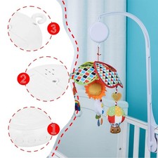 Boîte à musique pour berceau, mobile pour berceau, décoration de chambre,