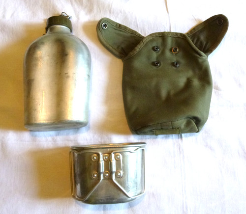 Gourde alu quart housse de - alu,