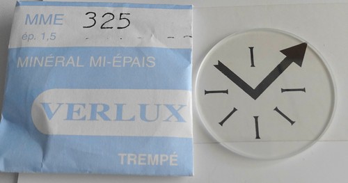 Verre montre rond - verre, 32.5