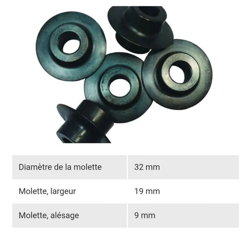 Lot molettes virax coupe - 5,