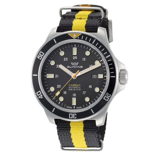 Glycine men combat sub 46mm - glycine,
