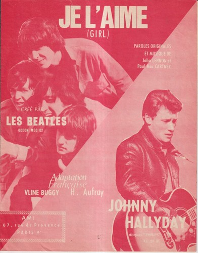 The beatles johnny hallyday - the,