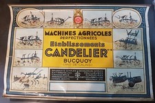 AFFICHE ANCIENNE AGRICOLE MATÉRIEL