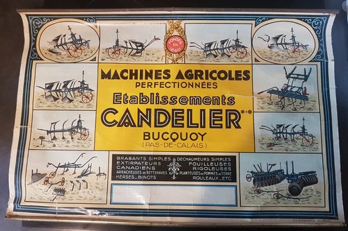 Affiche ancienne agricole - affiche,