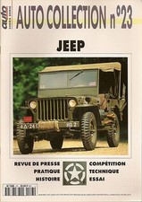 AUTO COLLECTION 23 JEEP BANTAM 4 BRC JEEP FORD GP JEEP WILLYS JEEP HOTCHKISS