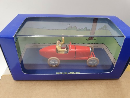 Voiture tintin 54 bugatti - tintin,