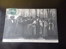 cpa Venerie CHASSE à COURRE Equipage MENIER Villers Cotterets