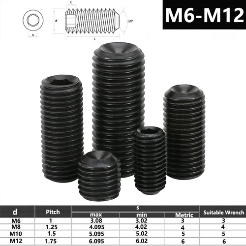 Vis sans tête m10 m12 - tête,