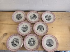 assiettes parlantes la vie de jeanne d'arc badonviller D 20cm