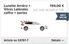 Kit Vitres teintées