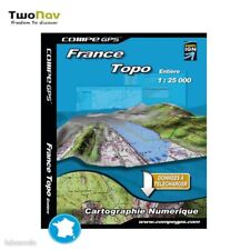 TWONAV VTT randonnée Carte IGN TOPO25 GPS France entière