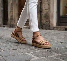 Sandales Femme Brown Avec