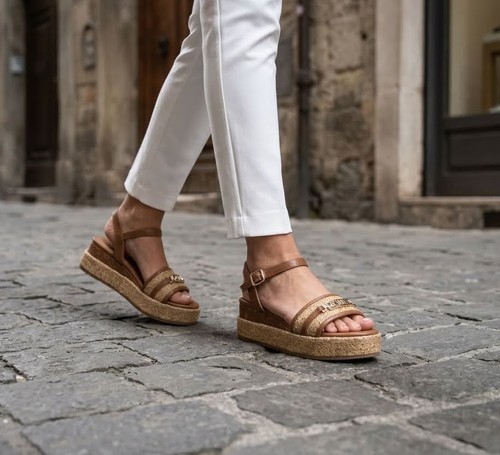 Sandales femme brown avec - femme,