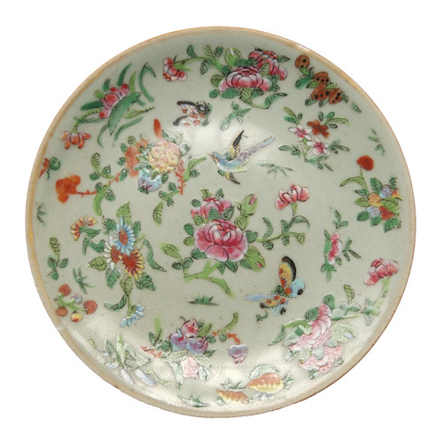 Assiette canton chine xixe - assiette,