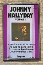 CASSETTE JOHNNY HALLYDAY - VOLUME 1
