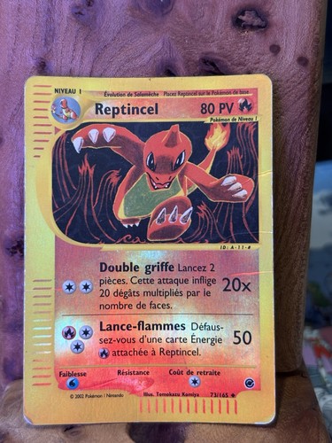 Carte pokémon reptincel - ,