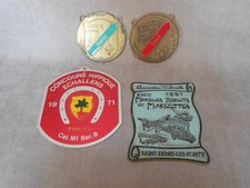 4 Plaques concours : 2 canines