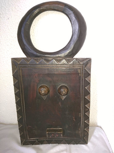 Ancien masque baoule - ancien, kpan