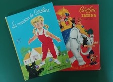 Albums BD " Caroline aux Indes 1962" et "La maison de Caroline 1965"