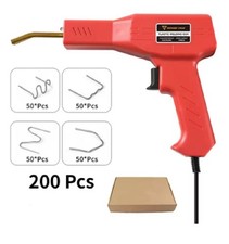Soudeuse Plastique Kit Réparation Pare-Chocs Pistolet à Chaud  +200 Agrafes Neuf