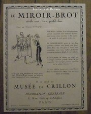 Publicité Musée de Crillon 