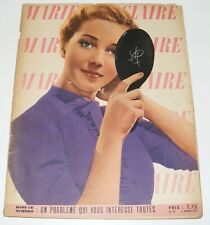 MAIRIE CLAIRE FÉVRIER 1939 / MAGAZINE MODE FÉMININ PUBLICITÉS ROMANS /B3519