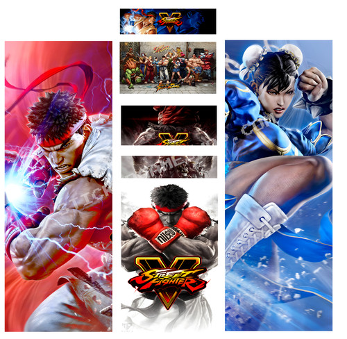 Stickers street fighter - stickers,