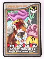 Carte de voyage Pokémon