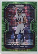 2020 Panini Prizm Neon Green