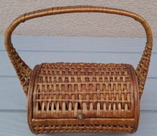 beau panier en osier pour