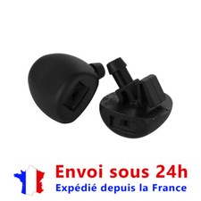 2 Gicleur lave glace avant buse pare brise pour Peugeot 206 / 407 6438Z1 6438E6
